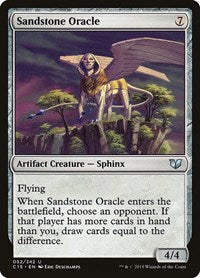 Sandstone Oracle (52) [Commander 2015]