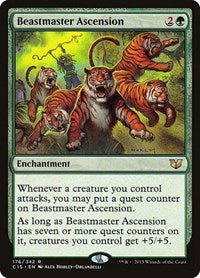Beastmaster Ascension (176) [Commander 2015]