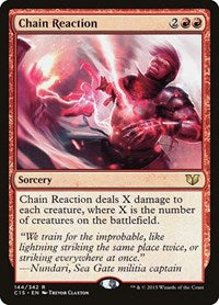 Chain Reaction (144) [Commander 2015]