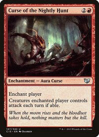 Curse of the Nightly Hunt (147) [Commander 2015]