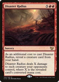 Disaster Radius (150) [Commander 2015]