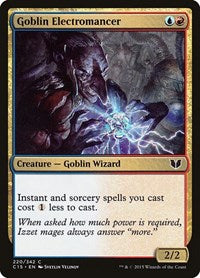 Goblin Electromancer (220) [Commander 2015]