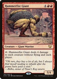 Hammerfist Giant (157) [Commander 2015]