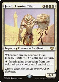 Jareth, Leonine Titan (71) [Commander 2015]