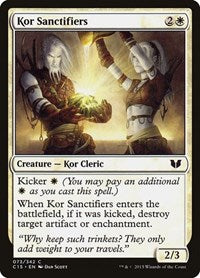 Kor Sanctifiers (73) [Commander 2015]