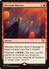 Mizzium Mortars (163) [Commander 2015]