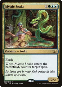 Mystic Snake (228) [Commander 2015]