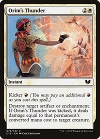Orim's Thunder (78) [Commander 2015]