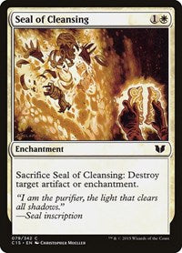 Seal of Cleansing (79) [Commander 2015]