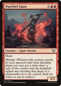 Warchief Giant (31) [Commander 2015]