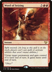 Word of Seizing (172) [Commander 2015]