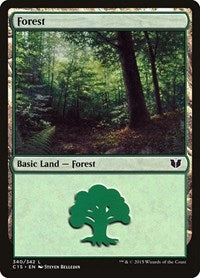 Forest (340) (340) [Commander 2015]