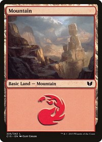Mountain (335) (335) [Commander 2015]