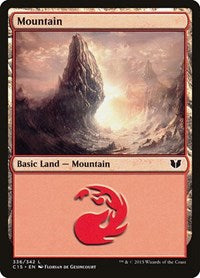 Mountain (336) (336) [Commander 2015]