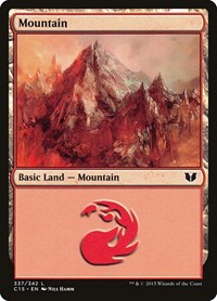 Mountain (337) (337) [Commander 2015]