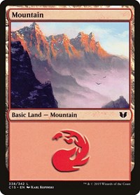 Mountain (338) (338) [Commander 2015]