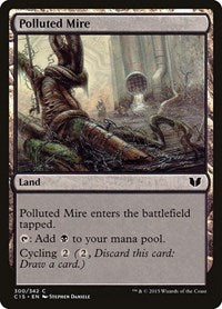 Polluted Mire (300) [Commander 2015]