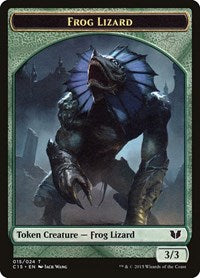 Frog Lizard // Germ Double-Sided Token (15 // 7) [Commander 2015]