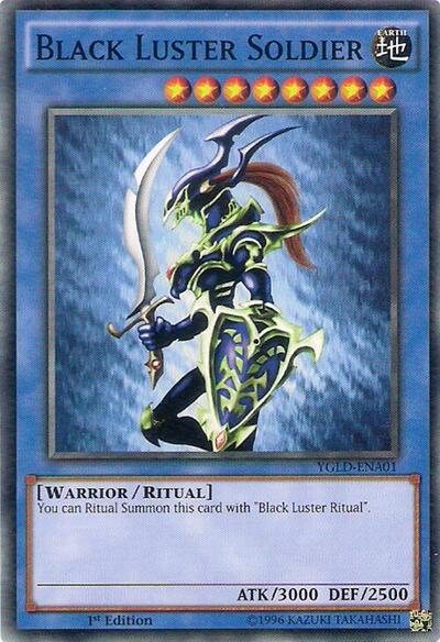 Black Luster Soldier (YGLD-ENA01) [King of Games: Yugi's Legendary Decks]
