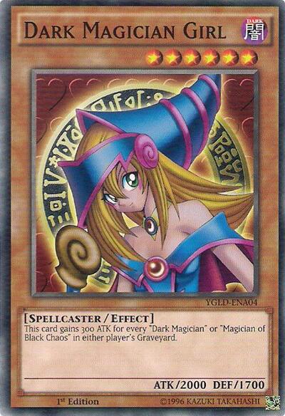 Dark Magician Girl (A) (YGLD-ENA04) [King of Games: Yugi's Legendary Decks]
