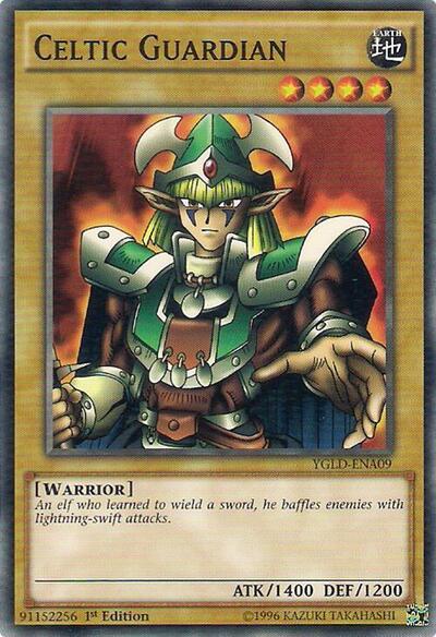 Celtic Guardian (YGLD-ENA09) [King of Games: Yugi's Legendary Decks]