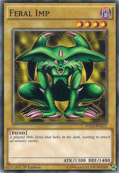 Feral Imp (YGLD-ENA11) [King of Games: Yugi's Legendary Decks]