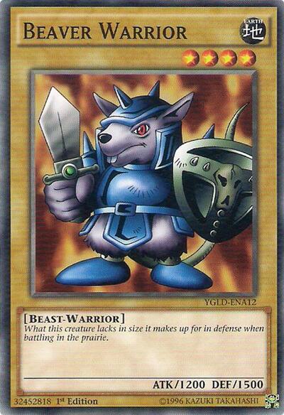 Beaver Warrior (YGLD-ENA12) [King of Games: Yugi's Legendary Decks]