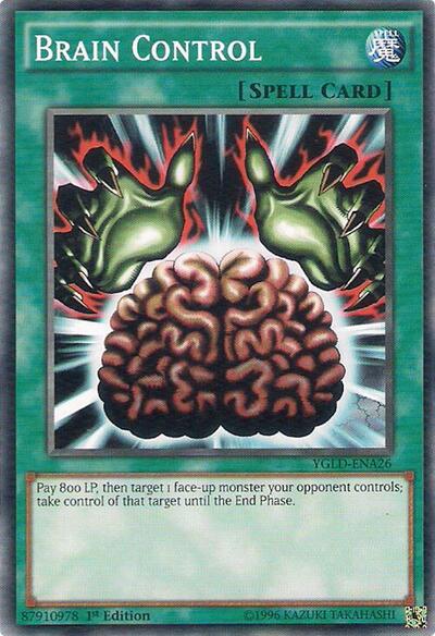 Brain Control (YGLD-ENA26) [King of Games: Yugi's Legendary Decks]