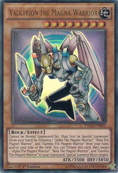Valkyrion the Magna Warrior (YGLD-ENB01) [King of Games: Yugi's Legendary Decks]