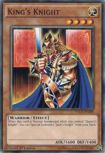 King's Knight (B) (YGLD-ENB08) [King of Games: Yugi's Legendary Decks]