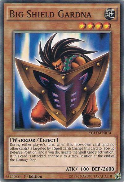 Big Shield Gardna (YGLD-ENB14) [King of Games: Yugi's Legendary Decks]