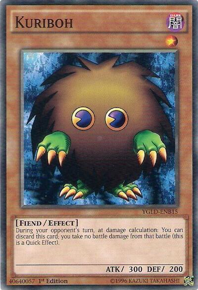 Kuriboh (B) (YGLD-ENB15) [King of Games: Yugi's Legendary Decks]