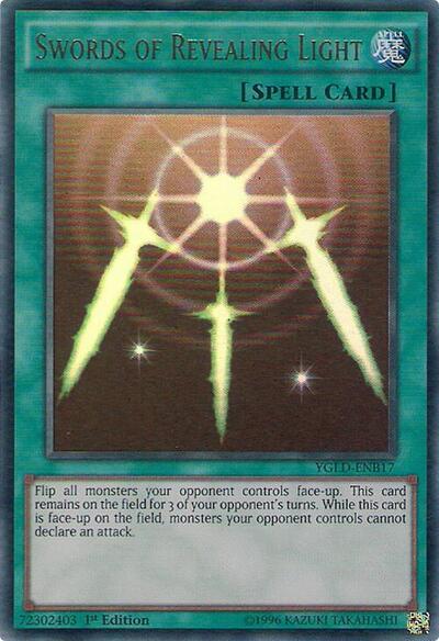Swords of Revealing Light (B) (YGLD-ENB17) [King of Games: Yugi's Legendary Decks]