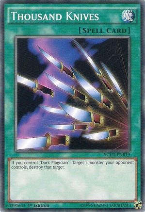 Thousand Knives (YGLD-ENB19) - King of Games: Yugi's Legendary Decks Unlimited