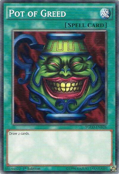 Pot of Greed (YGLD-ENB26) [King of Games: Yugi's Legendary Decks]