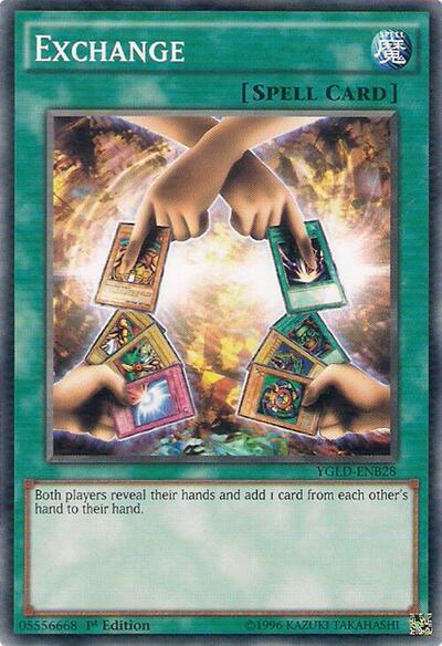 Exchange (YGLD-ENB28) [King of Games: Yugi's Legendary Decks]