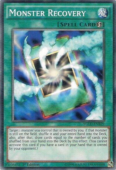 Monster Recovery (B) (YGLD-ENB29) [King of Games: Yugi's Legendary Decks]