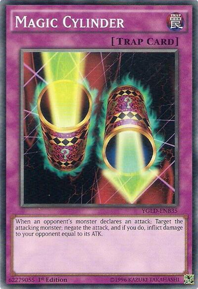 Magic Cylinder (YGLD-ENB35) [King of Games: Yugi's Legendary Decks]