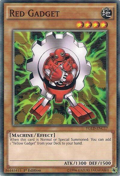 Red Gadget (YGLD-ENC17) [King of Games: Yugi's Legendary Decks]