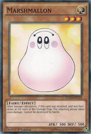Marshmallon (YGLD-ENC22) - King of Games: Yugi's Legendary Decks 1st Edition