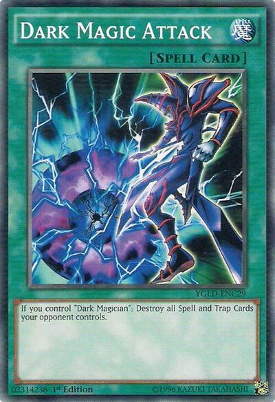 Dark Magic Attack (YGLD-ENC29) [King of Games: Yugi's Legendary Decks]