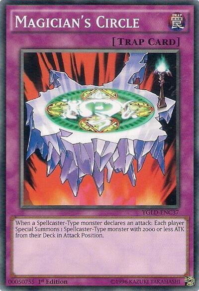 Magician's Circle (YGLD-ENC37) [King of Games: Yugi's Legendary Decks]