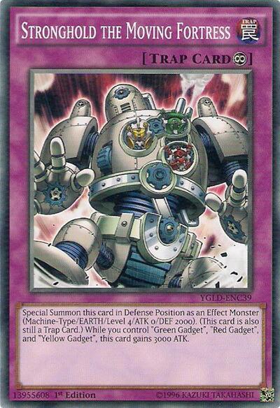 Stronghold the Moving Fortress (YGLD-ENC39) [King of Games: Yugi's Legendary Decks]
