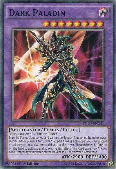 Dark Paladin (YGLD-ENC41) [King of Games: Yugi's Legendary Decks]