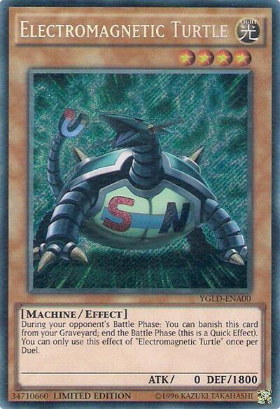 Electromagnetic Turtle (YGLD-ENA00) [King of Games: Yugi's Legendary Decks]
