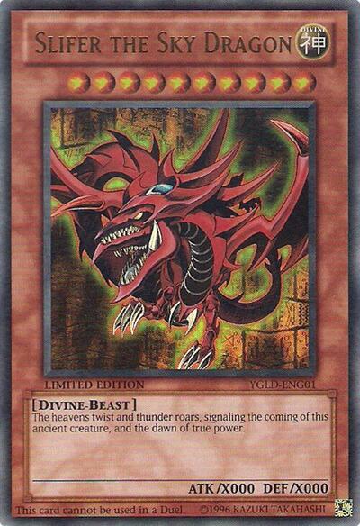 Slifer the Sky Dragon (YGLD-ENG01) [King of Games: Yugi's Legendary Decks]