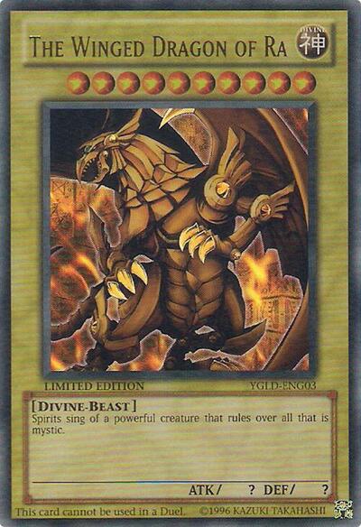 The Winged Dragon of Ra (YGLD-ENG03) [King of Games: Yugi's Legendary Decks]