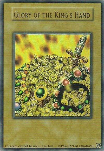 Glory of the King's Hand (N/A) [King of Games: Yugi's Legendary Decks]