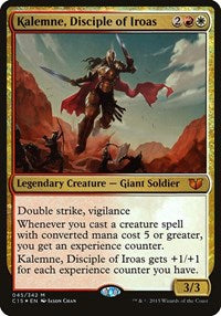 Kalemne, Disciple of Iroas (Commander 2015) (45) [Oversize Cards]