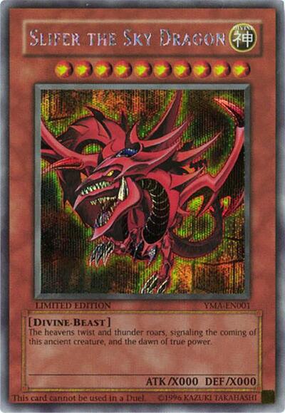 Slifer the Sky Dragon (YMA-EN001) [Yu-Gi-Oh! The Movie Ani-Manga Promo]